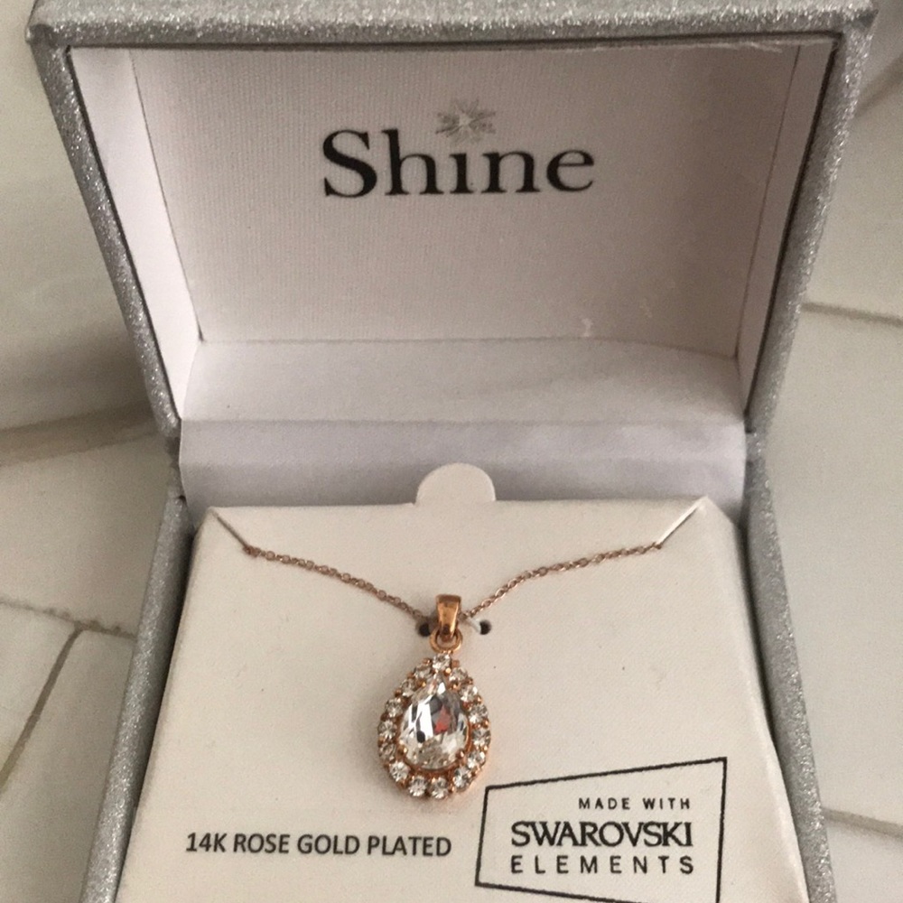 Shine necklace. New